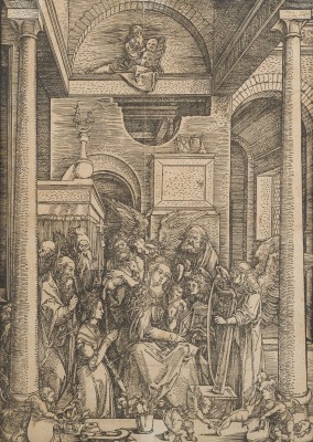 Bild 'DIE VEREHRUNG MARIENS' (UM 1500/05)