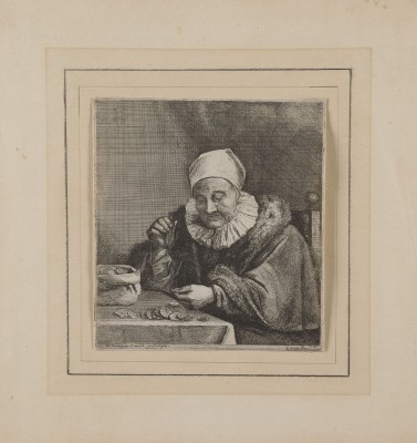 Picture 'DIE MÜNZWÄGERIN' (NACH DAVID TENIERS II)