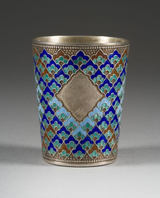 Auktion 147<br>CLOISONNÉ-EMAIL-BECHER