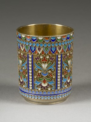 Picture CLOISONNÉ-EMAIL-WODKABECHER