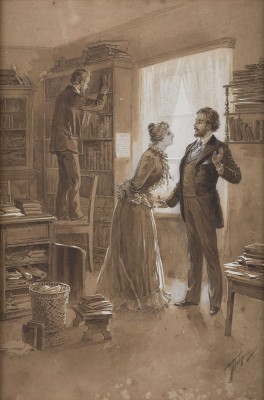 Auction 147<br>ILLUSTRATION ZU I.A. GONCHAROW 'EINE ALLTÄGLICHE GESCHICHTE'