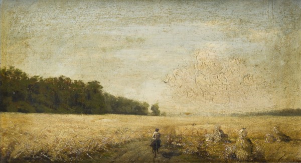 Bild LANDSCHAFT MIT DEM REITER