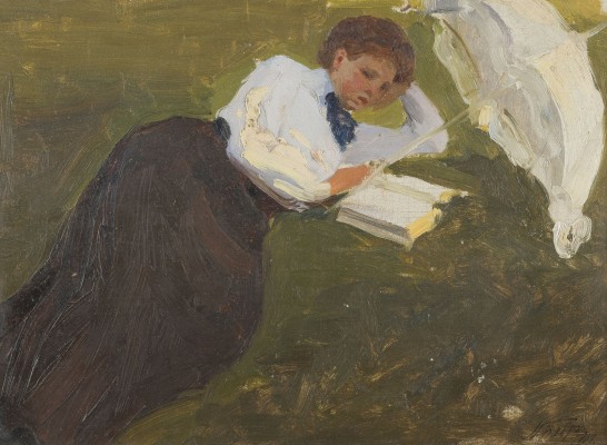Auction 147<br>LESENDE FRAU