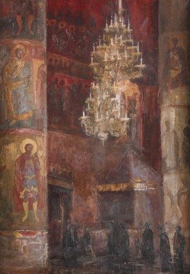 Picture INTERIEUR DER ENTSCHLAFENSKATHEDRALE IM MOSKAUER KREML