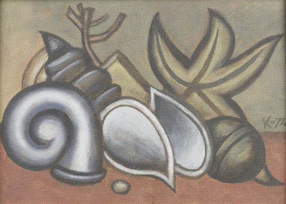 Bild STILLEBEN MIT MUSCHELN