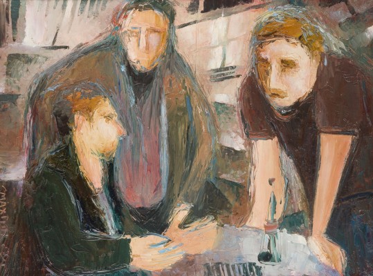 Picture GESPRÄCH AM TISCH