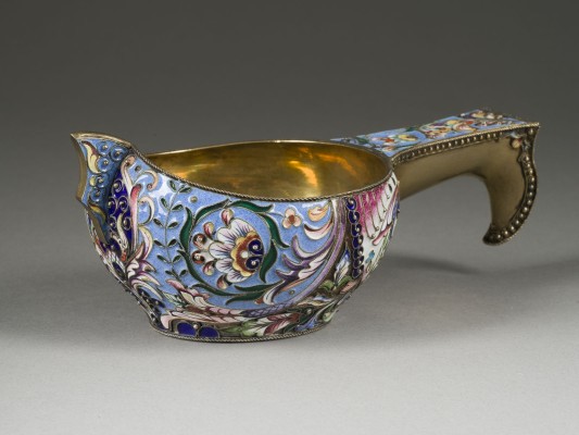 Picture GROSSER CLOISONNÉ-EMAIL-KOWSCH