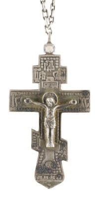 Bild PRIESTERKREUZ MIT DEM MONOGRAMM VON NIKOLAUS II.