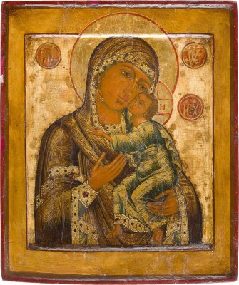 Picture FEINE IKONE MIT DER GOTTESMUTTER VON TOLGA (TOLGSKAJA)