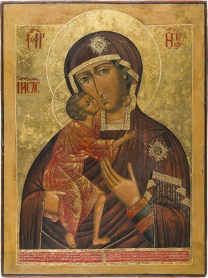 Picture MONUMENTALE IKONE MIT DER GOTTESMUTTER FEODOROWSKAJA