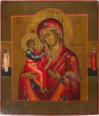 Picture SELTENE IKONE MIT DER GOTTESMUTTER 'JERUSALIMSKAJA'