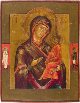 Picture IKONE MIT DER GOTTESMUTTER VON TICHWIN (TICHWINSKAJA)