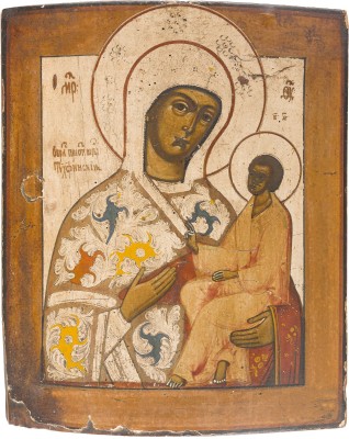 Picture IKONE MIT DER GOTTESMUTTER VON TICHWIN (TICHWINSKAJA)