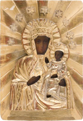 Bild KLEINE IKONE MIT DER SCHWARZEN MADONNA