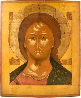 Bild GROSSE UND FEINE IKONE MIT CHRISTUS 'DAS GRIMME AUGE'