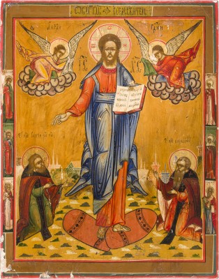 Bild GROSSE IKONE MIT CHRISTUS VON SMOLENSK
