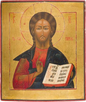 Bild IKONE MIT CHRISTUS PANTOKRATOR