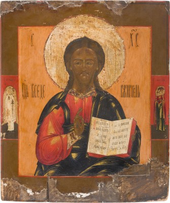 Auction 147<br>IKONE MIT CHRISTUS PANTOKRATOR