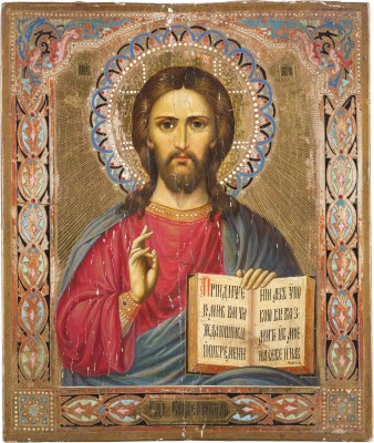 Bild IKONE MIT CHRISTUS PANTOKRATOR
