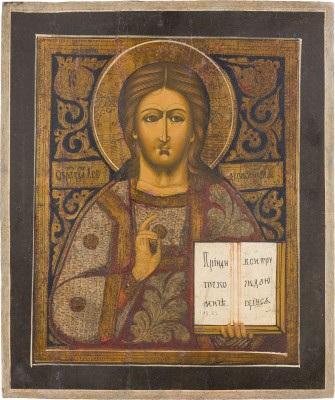 Bild IKONE MIT CHRISTUS PANTOKRATOR
