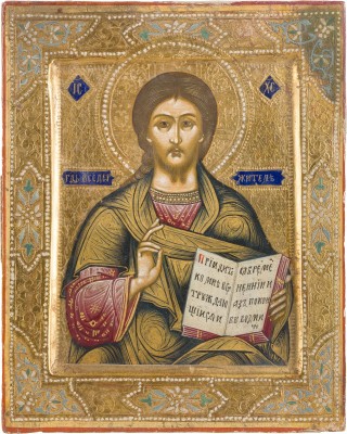 Picture KLEINE IKONE MIT CHRISTUS PANTOKRATOR
