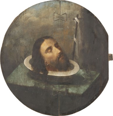 Picture GROSSE IKONE MIT DEM HAUPT JOHANNES DES VORLÄUFERS
