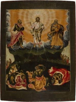 Bild GROSSE UND FEINE IKONE MIT DER VERKLÄRUNG CHRISTI