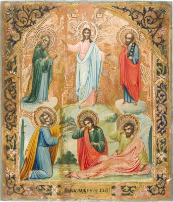Bild IKONE MIT DER VERKLÄRUNG CHRISTI