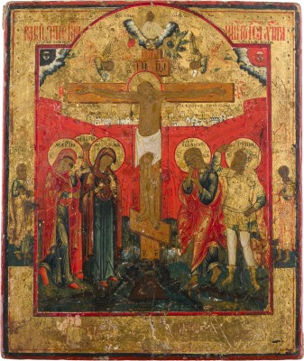 Picture KLEINE IKONE MIT DER KREUZIGUNG CHRISTI