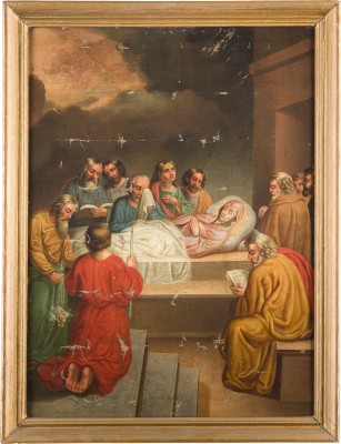 Auktion 147<br>GEMÄLDE MIT DEM ENTSCHLAFEN DER GOTTESMUTTER