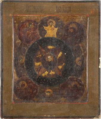 Auktion 147<br>IKONE MIT DEM 'ALLES SEHENDEN AUGE GOTTES'
