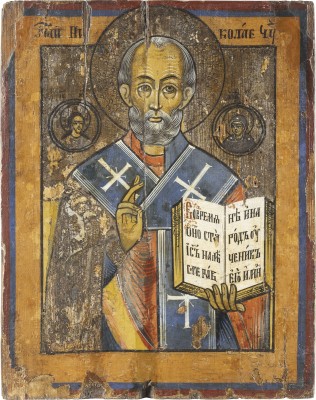 Picture IKONE MIT DEM HEILIGEN NIKOLAUS VON MYRA