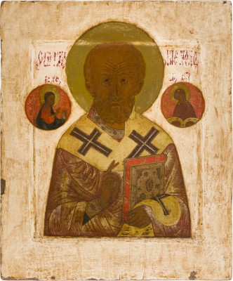 Picture IKONE MIT DEM HEILIGEN NIKOLAUS VON MYRA