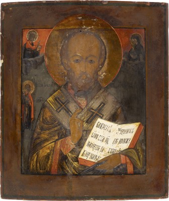 Picture IKONE MIT DEM HEILIGEN NIKOLAUS VON MYRA