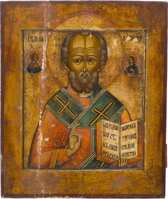Picture IKONE MIT DEM HEILIGEN NIKOLAUS DEM WUNDERTÄTER