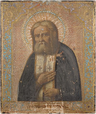Picture IKONE MIT DEM HEILIGEN SERAFIM VON SAROW