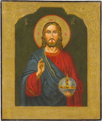 Picture IKONE MIT CHRISTUS PANTOKRATOR