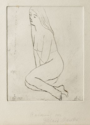 Picture SITZENDER DAMENAKT (C. 1929)