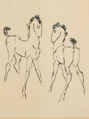 Bild 'ZWEI FOHLEN' (1923)