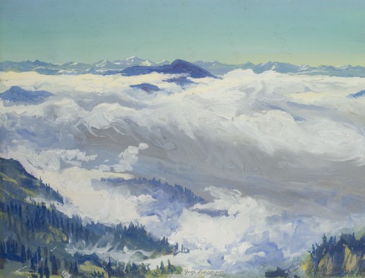 Bild ALPENANSICHT IN RICHTUNG GROSSVENEDIGER (1920)