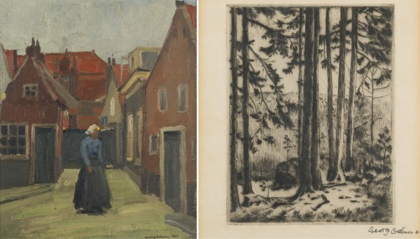 Auktion 149<br>'ALTE DAME IN SCHEVENINGEN' (1924)