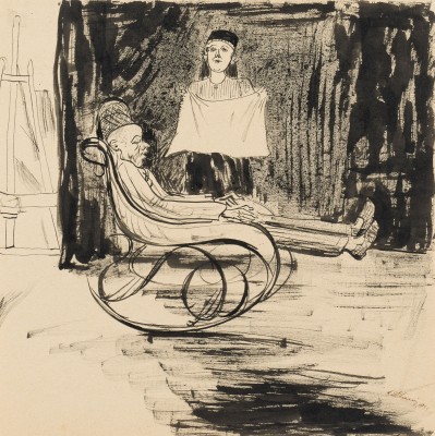 Bild 'TOD IM SCHAUKELSTUHL' (1931)