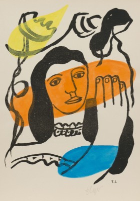 Bild SIGNIERTER DRUCKBOGEN AUS: 'LES ILLUMINATIONS' (1949)