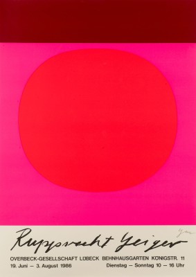 Picture SIGNIERTES AUSSTELLUNGSPLAKAT (1986)