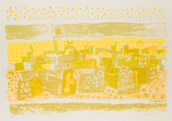 Bild 'MEDITERRANE LANDSCHAFT' (1960)
