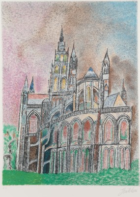 Auktion 149<br>MAPPENWERK 'LES CATHÉDRALES DE FRANCE'