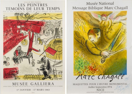 Auction 149<br>ZWEI AUSSTELLUNGSPLAKATE (1963/1974)