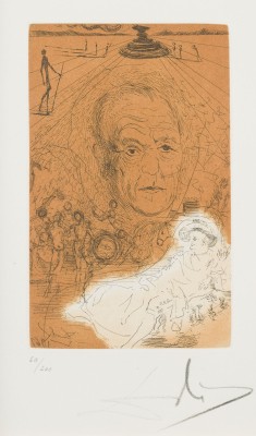 Picture 'HOMMAGE A KONRAD ADENAUER' (1966/67)