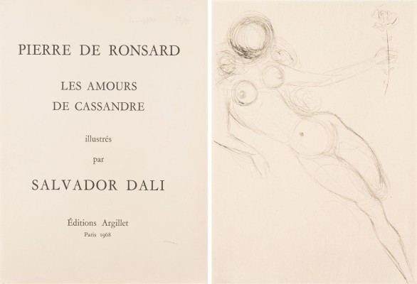 Auktion 149<br>MAPPENWERK 'LES AMOURS DE CASSANDRE' (1968)