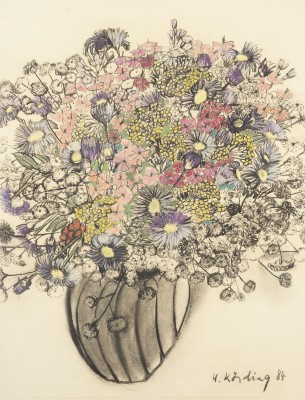 Bild BLUMENSTRAUSS IN VASE (1984)